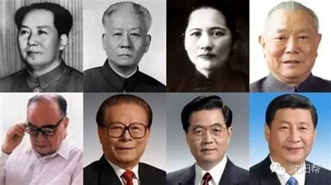 毛右 中國領導人排名